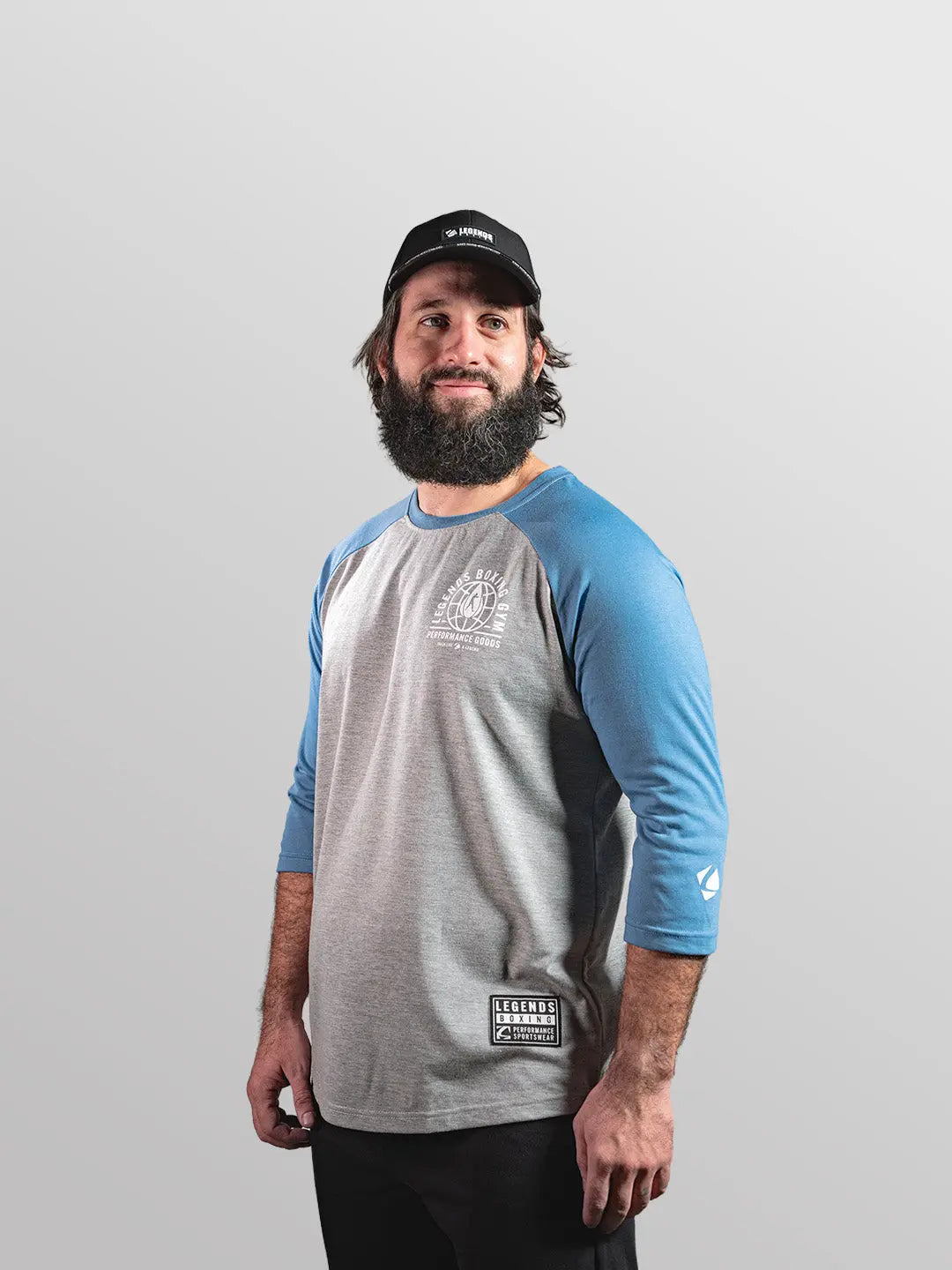 Men's Hands Up Baseball Tee Legends Boxing Wholesale