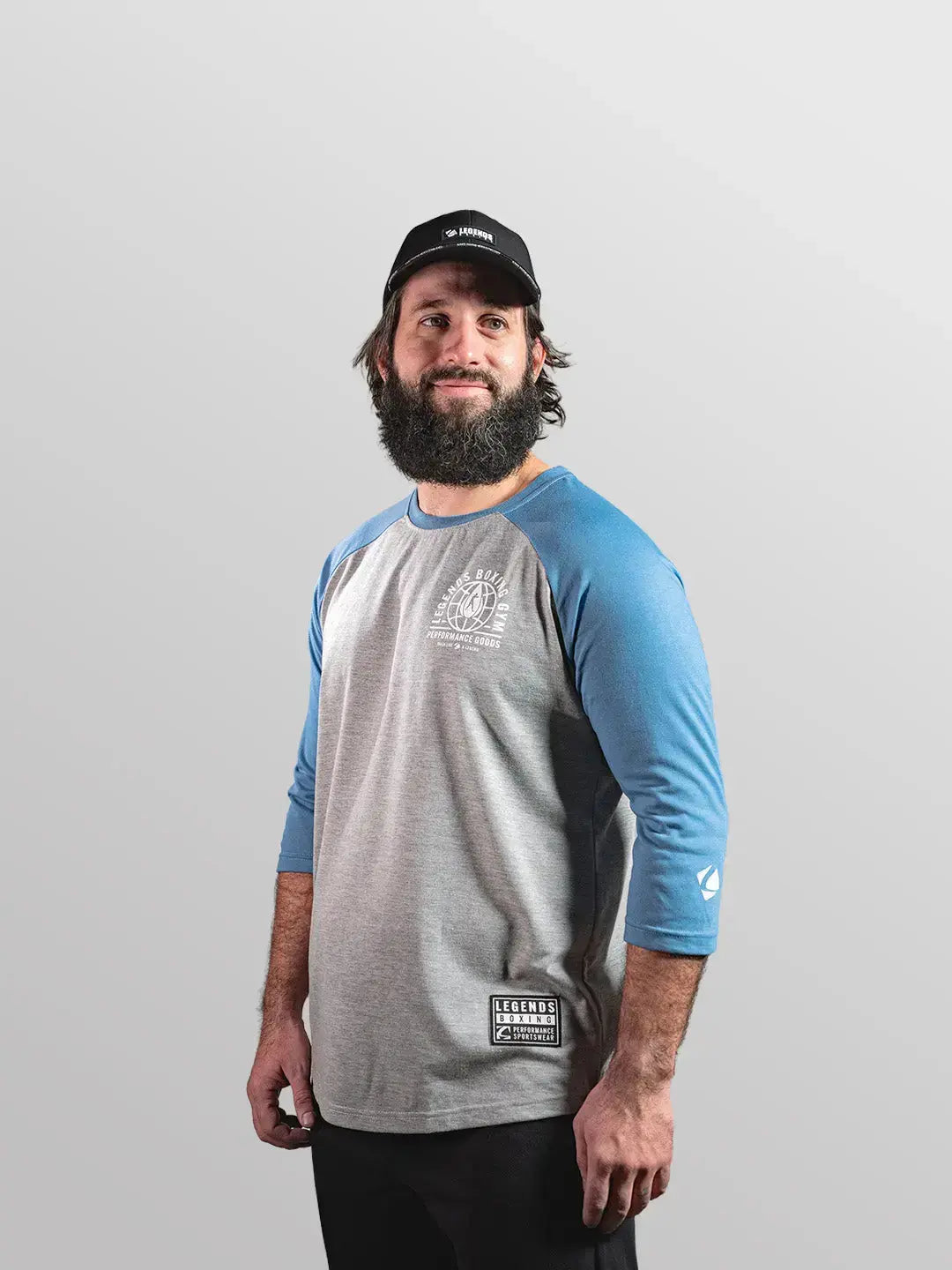 Men's Hands Up Baseball Tee Legends Boxing Wholesale