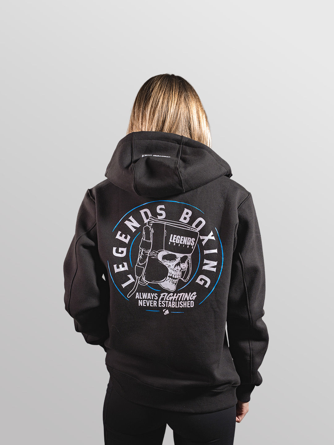 Skull Fleece Zip-Up Q Star