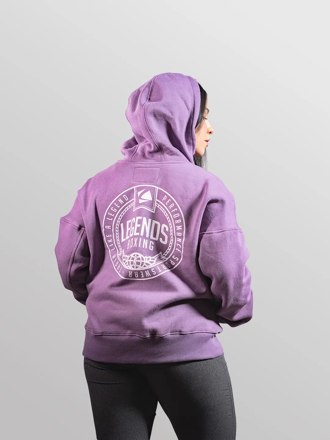Women's Like a Legend Zip Up Hoodie Q Star