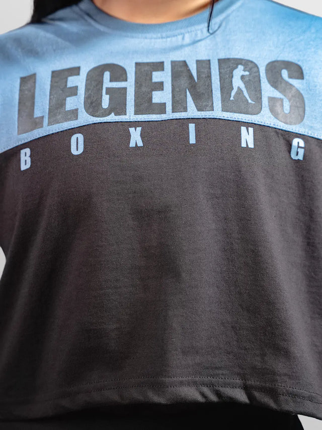 Women's Retro Crop Tee Q Star