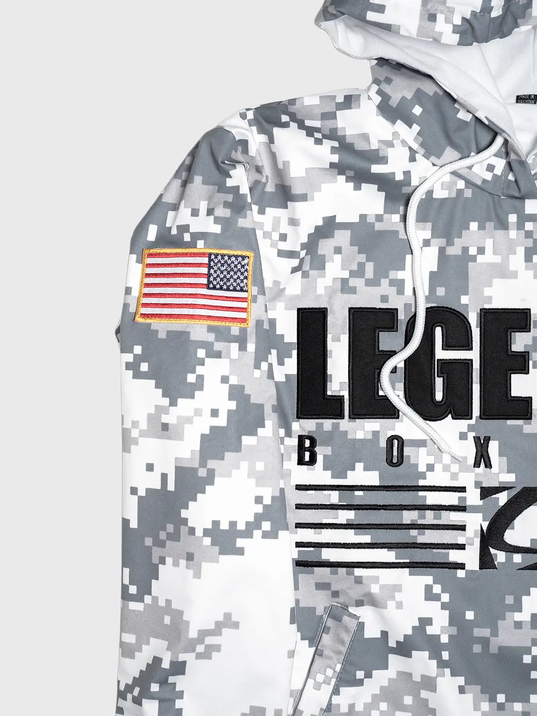 Camo Soft Shell Pullover Jacket Mati International