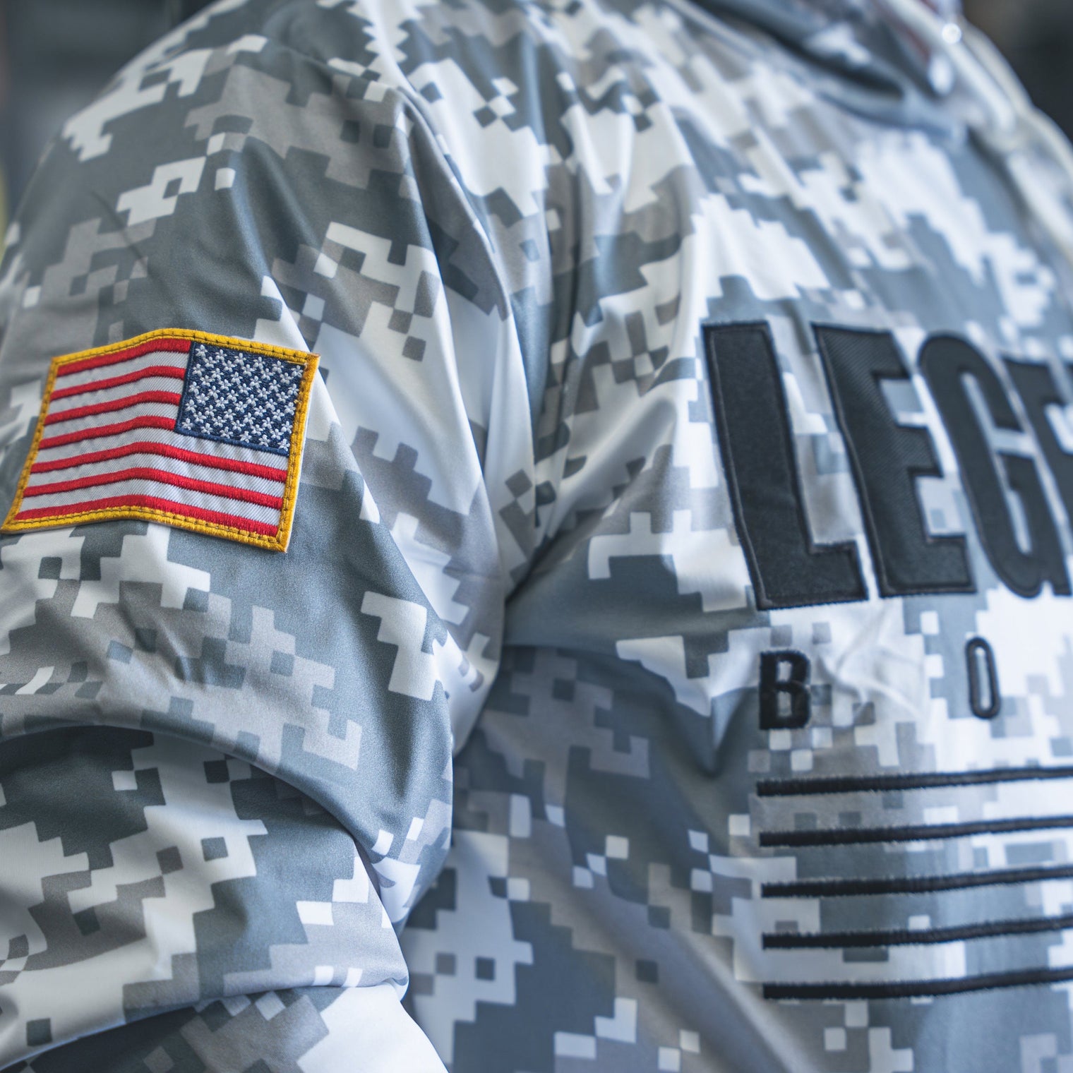 Camo Soft Shell Pullover Jacket Men's