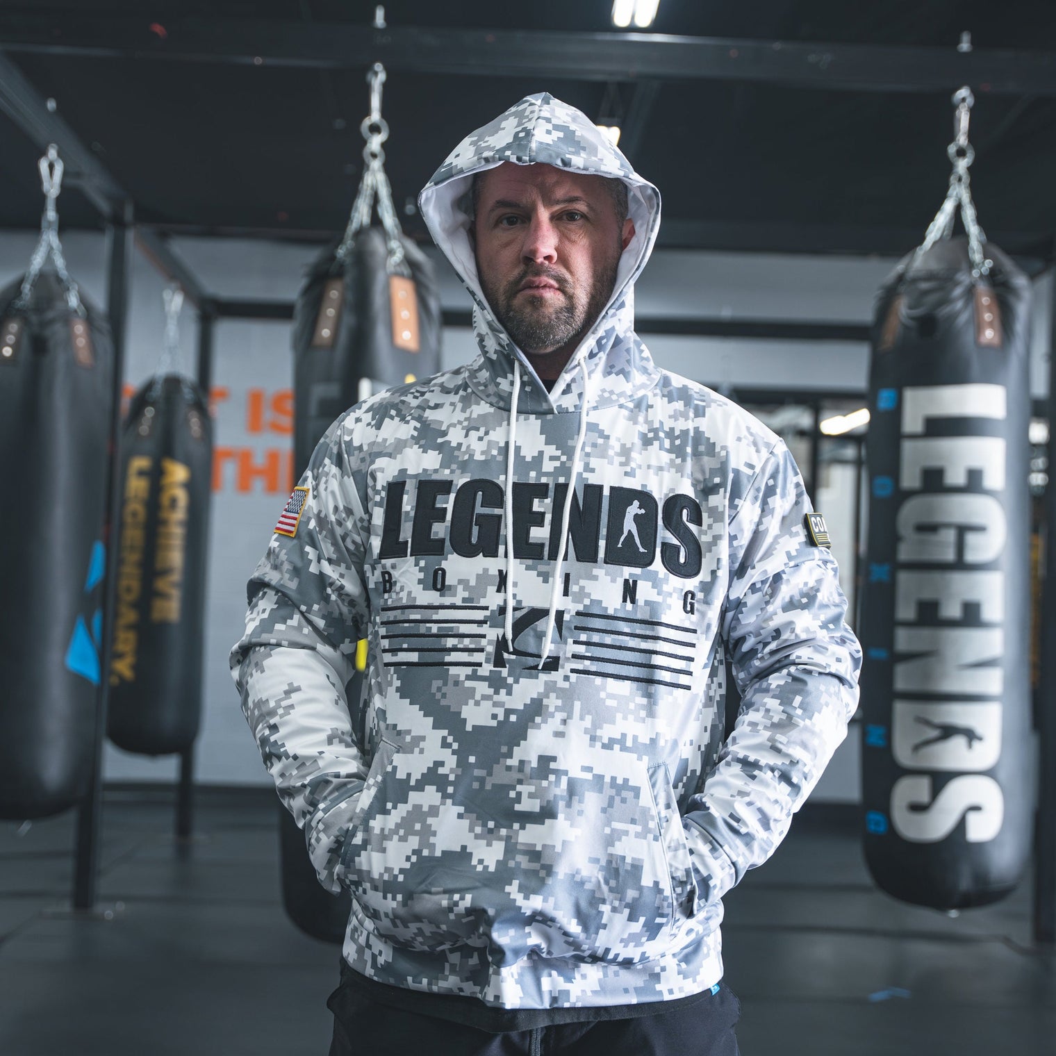 Camo Soft Shell Pullover Jacket Men's