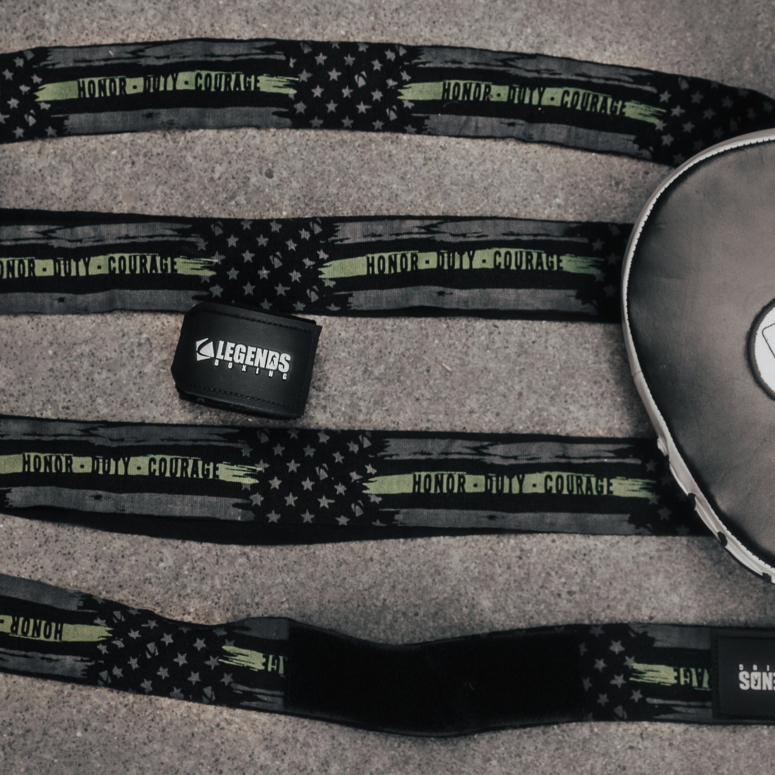 Peak Performance Hand Wraps  Green Line Unisex