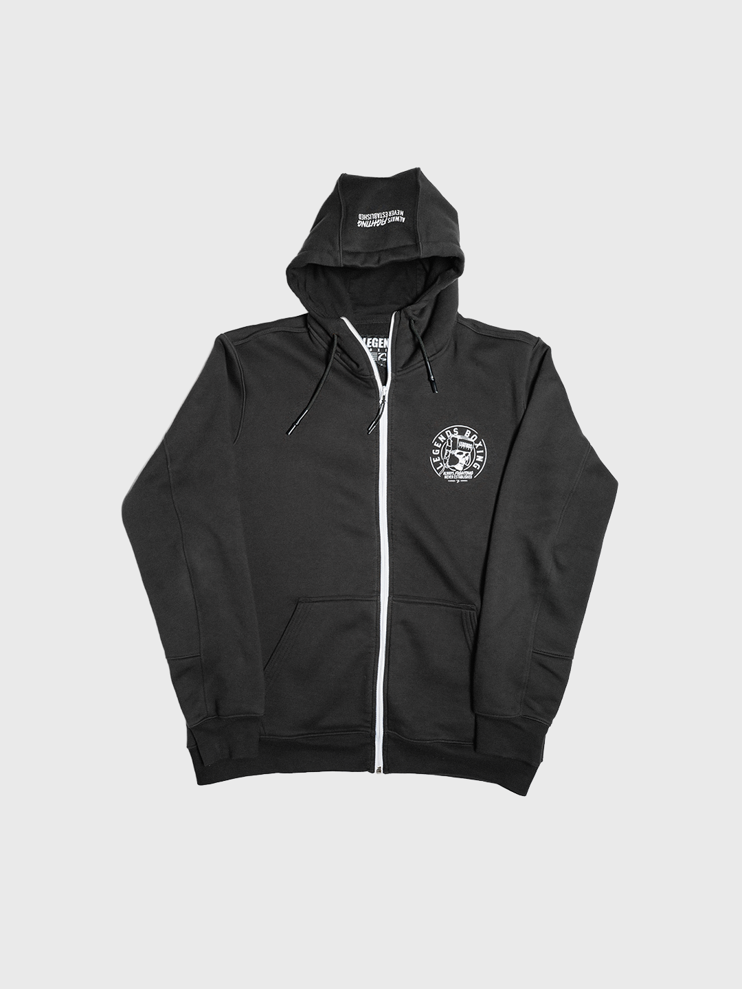 Skull Fleece Zip-Up XXL Men's
