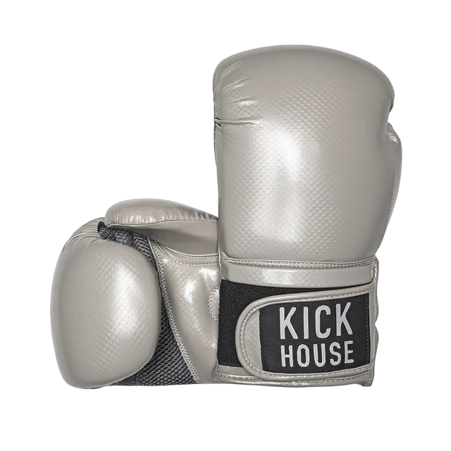 16oz Synthetic Leather Boxing Gloves Kickhouse Boxing