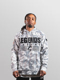 Camo Soft Shell Pullover Jacket Mati International