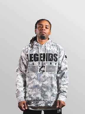 Camo Soft Shell Pullover Jacket Mati International