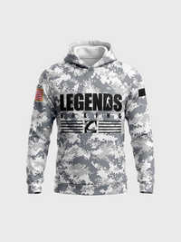 Camo Soft Shell Pullover Jacket