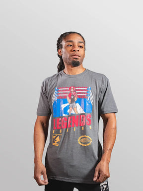 Punch'd Out Tee - Charcoal Gray Mati International