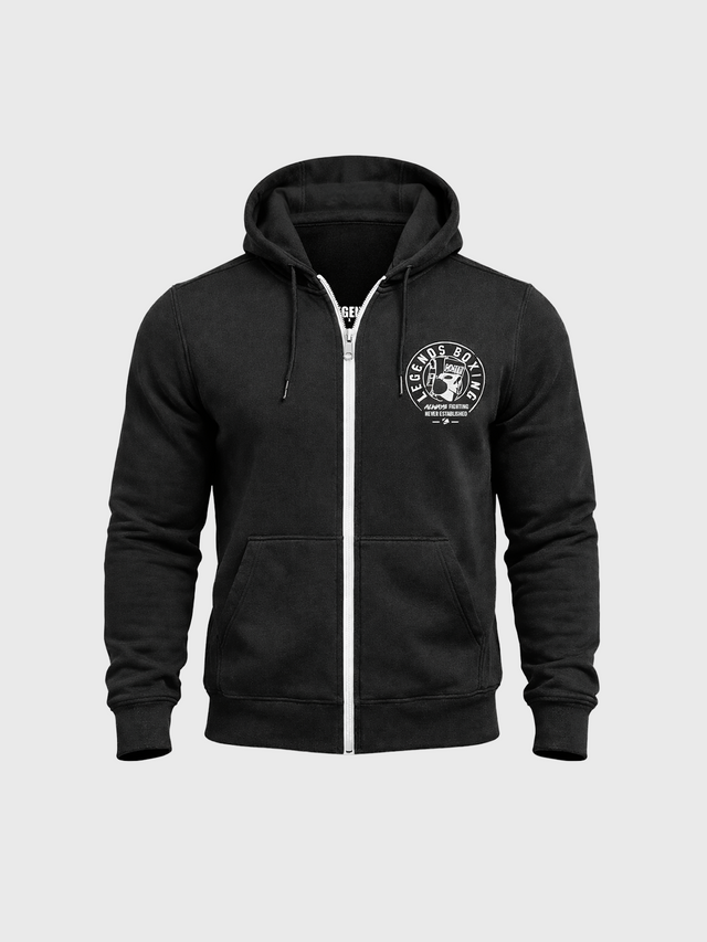 Skull Fleece Zip-Up