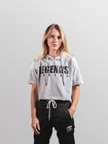 Women's Crop Tuff Hoodie Mati International