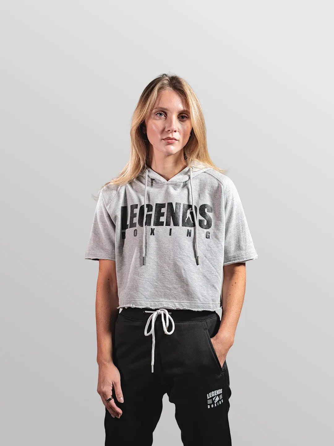 Women's Crop Tuff Hoodie Mati International