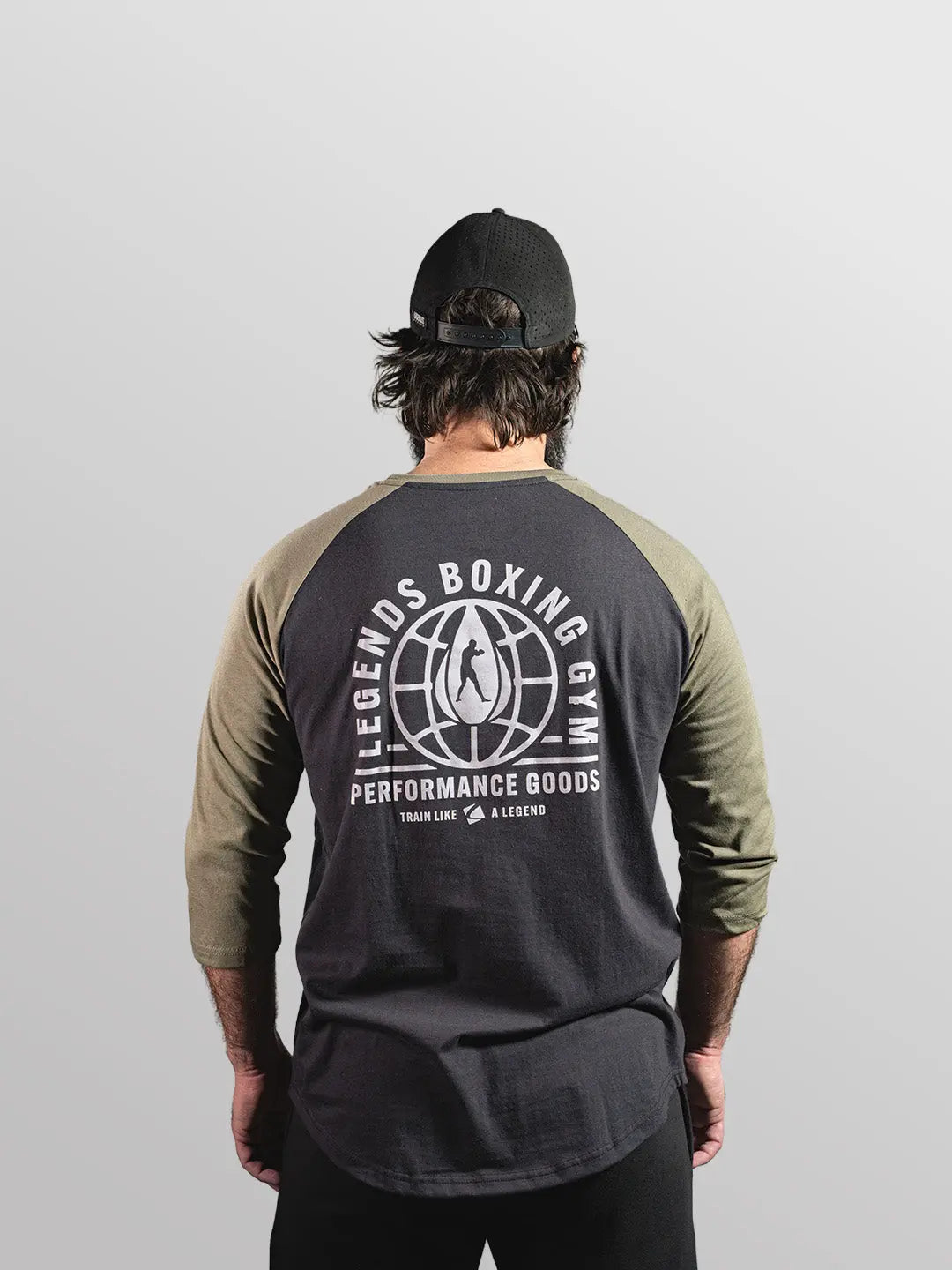 Men's Hands Up Baseball Tee Legends Boxing Wholesale