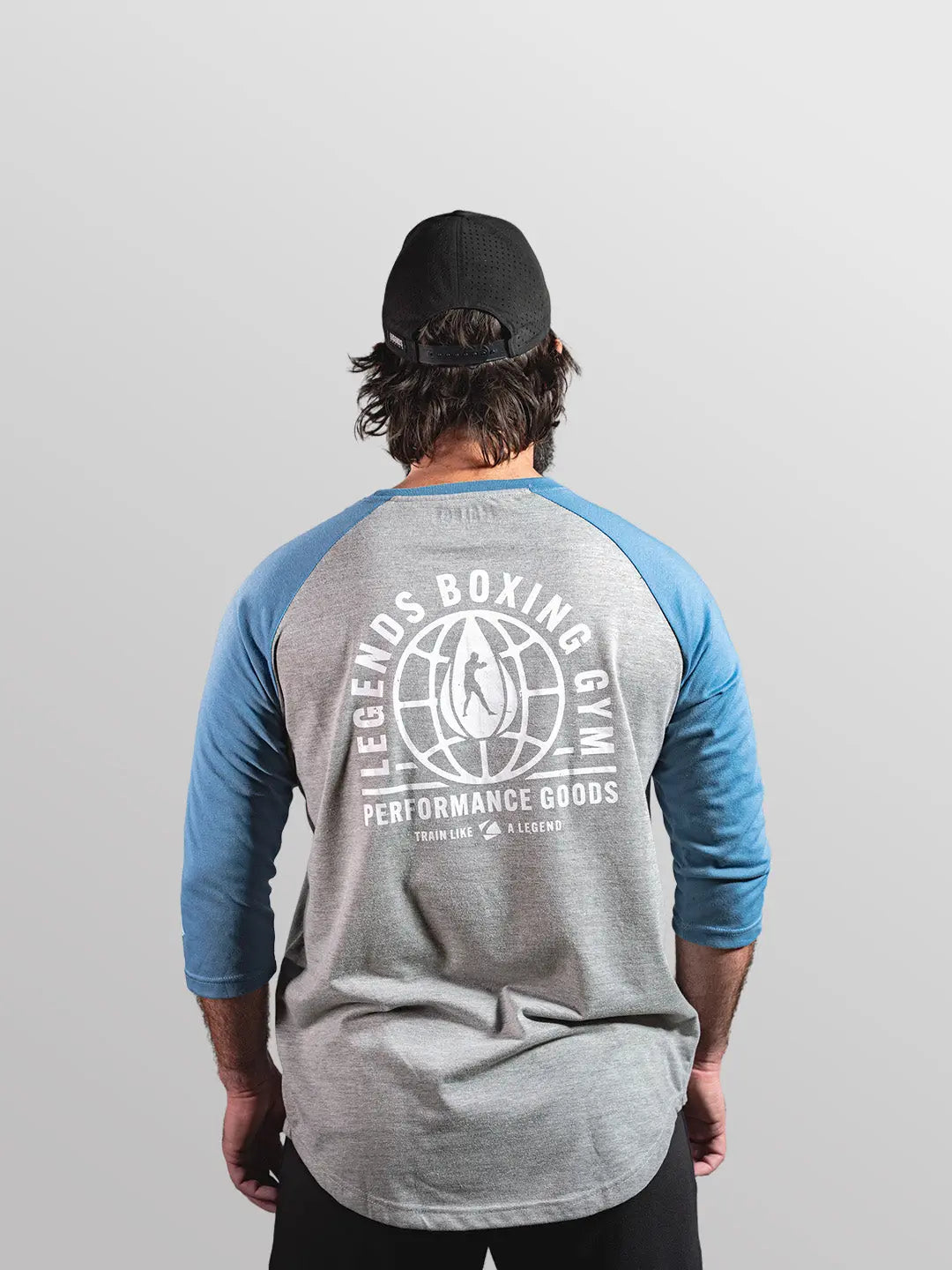 Men's Hands Up Baseball Tee Legends Boxing Wholesale