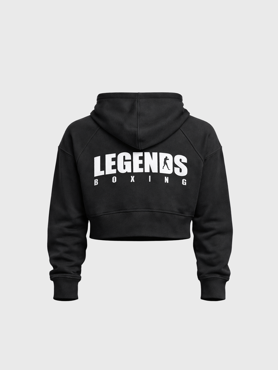 Legends Boxing Sport Crop Hoodie