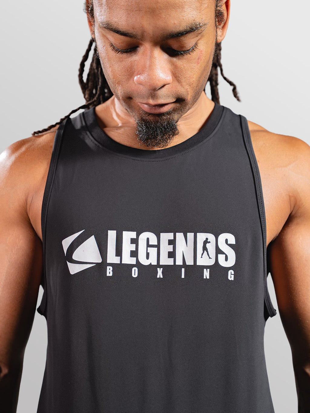 Men's Straight Jab Performance Tank