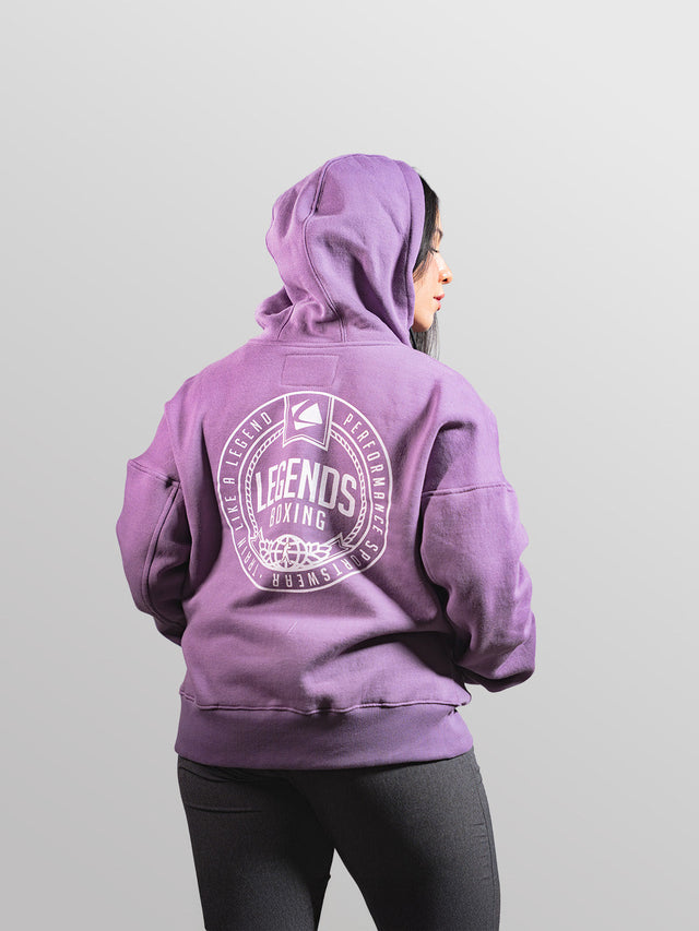 Women's Like a Legend Zip Up Hoodie Q Star
