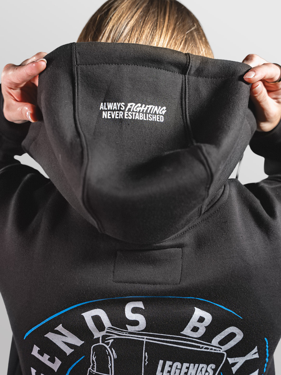 Skull Fleece Zip-Up Q Star