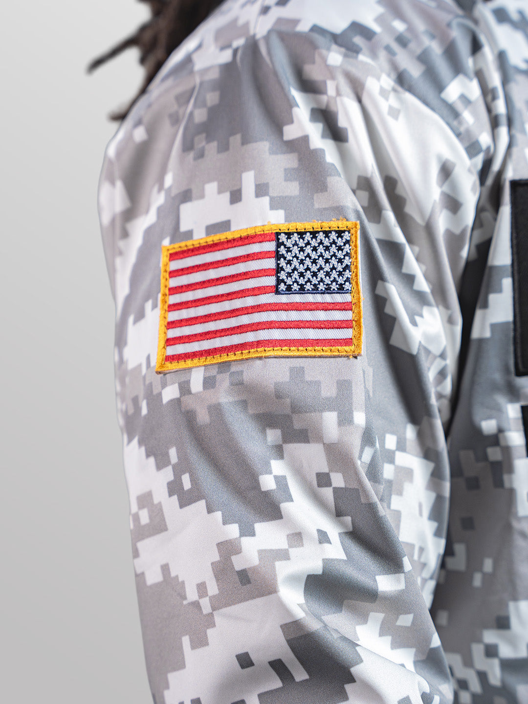 Camo Soft Shell Pullover Jacket