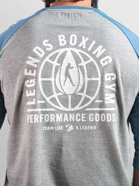 Men's Hands Up Baseball Tee Legends Boxing Wholesale