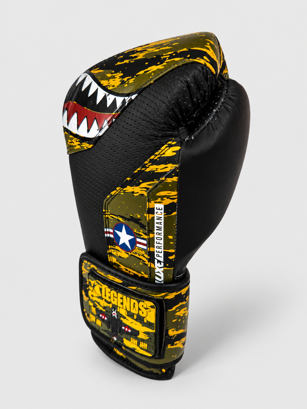 Luxe LTE Series – Smil'n Sam Alvey Patriot Hangar Collection Boxing Gloves