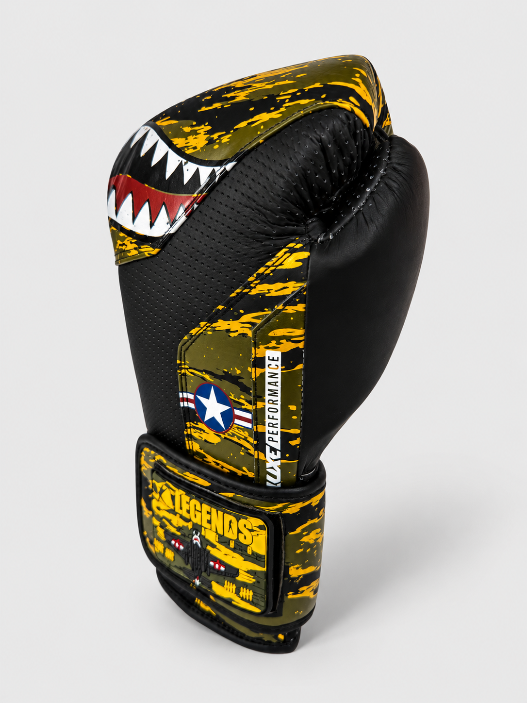 Luxe LTE Series – Smil'n Sam Alvey Patriot Hangar Collection Boxing Gloves