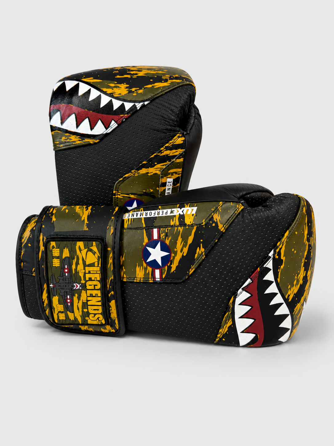Luxe LTE Series – Smil'n Sam Alvey Patriot Hangar Collection Boxing Gloves
