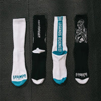 Variety 2-Pack Crew Socks  Variety-2-Pack-Blue-Black Clothing