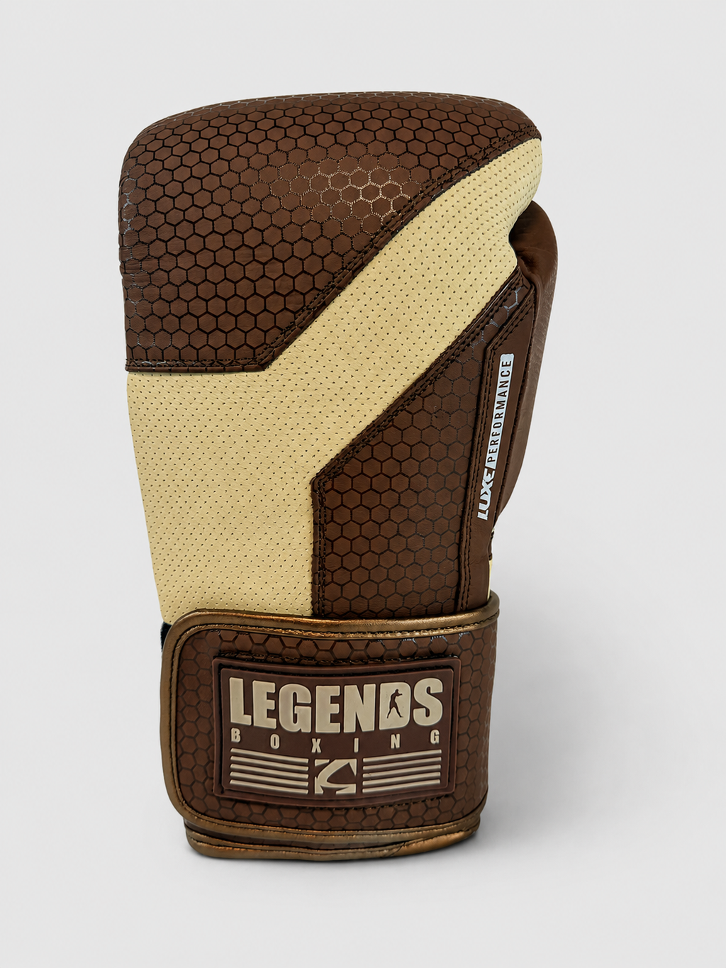 Luxe LTE Series Boxing Gloves - Mocha Cream Edition
