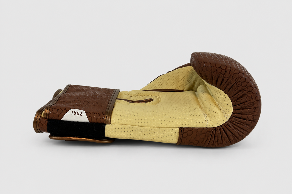 Luxe LTE Series Boxing Gloves - Mocha Cream Edition