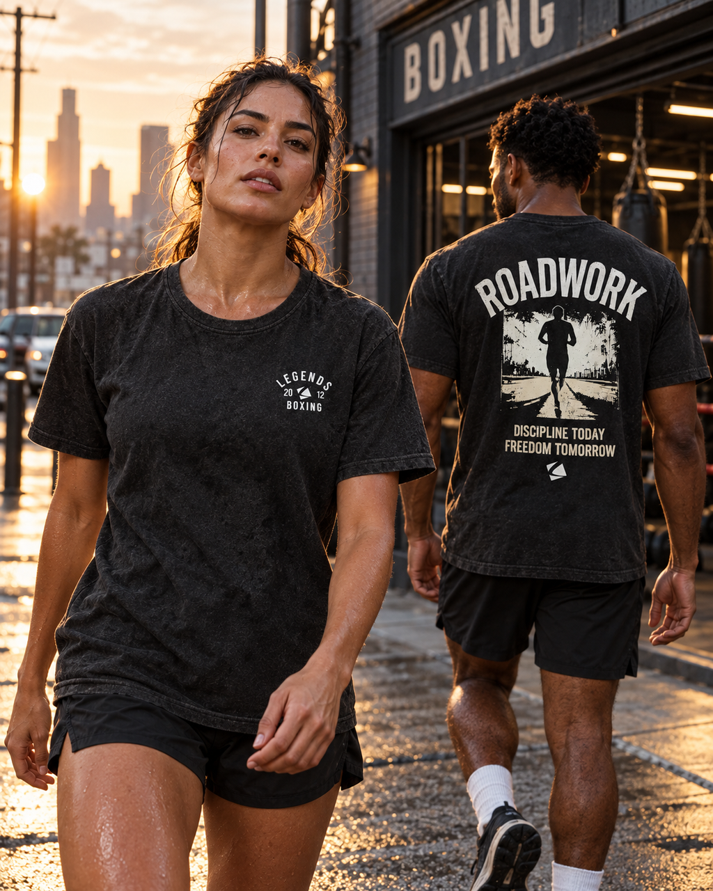 Legends Boxing Roadwork Graphic T-Shirt