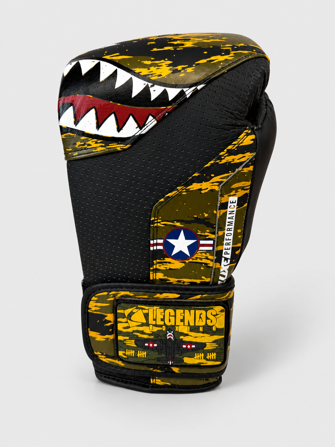 Luxe LTE Series – Smil'n Sam Alvey Patriot Hangar Collection Boxing Gloves