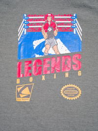 Punch'd Out Tee - Charcoal Gray   Unisex