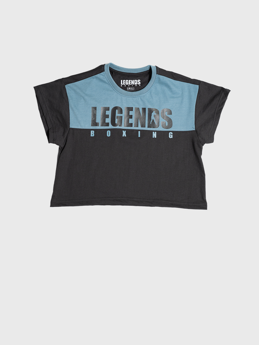 Women's Retro Crop Tee - Legends Boxing Gear