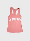 Women's Racerback Split Jab Tank  XXL / Pink