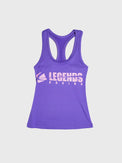 Women's Racerback Split Jab Tank  XXL / Purple