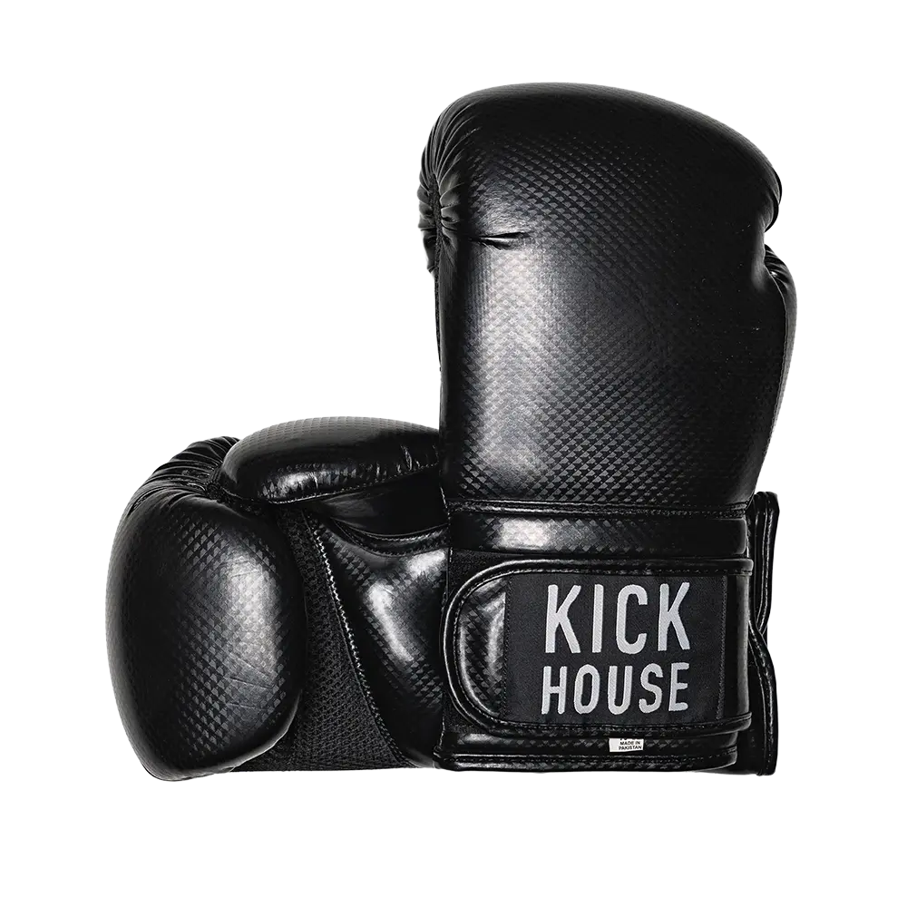 16oz Synthetic Leather Boxing Gloves Kickhouse Boxing
