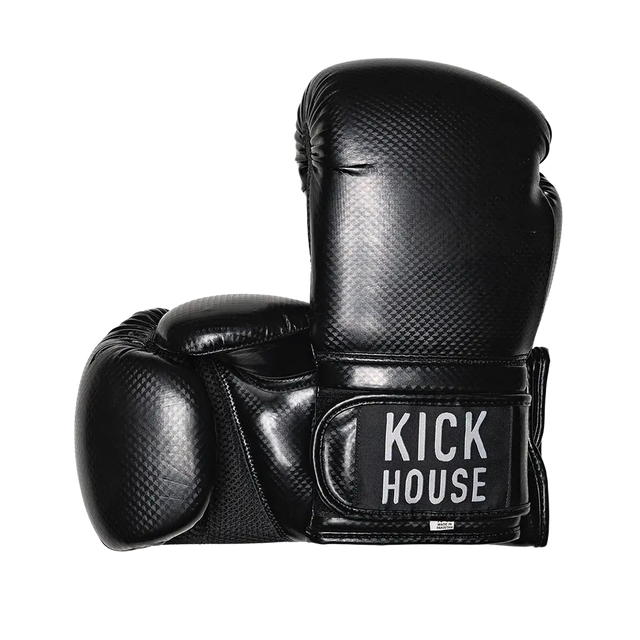 16oz Synthetic Leather Boxing Gloves Kickhouse Boxing
