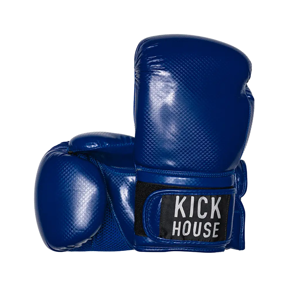 16oz Synthetic Leather Boxing Gloves Kickhouse Boxing