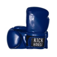 16oz Synthetic Leather Boxing Gloves Kickhouse Boxing