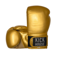 16oz Synthetic Leather Boxing Gloves Kickhouse Boxing