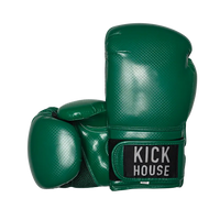 16oz Synthetic Leather Boxing Gloves Kickhouse Boxing