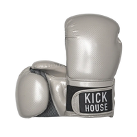 16oz Synthetic Leather Boxing Gloves Kickhouse Boxing