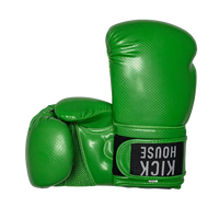 16oz Synthetic Leather Boxing Gloves Kickhouse Boxing
