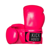 16oz Synthetic Leather Boxing Gloves Kickhouse Boxing