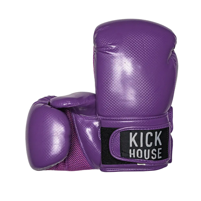 16oz Synthetic Leather Boxing Gloves Kickhouse Boxing