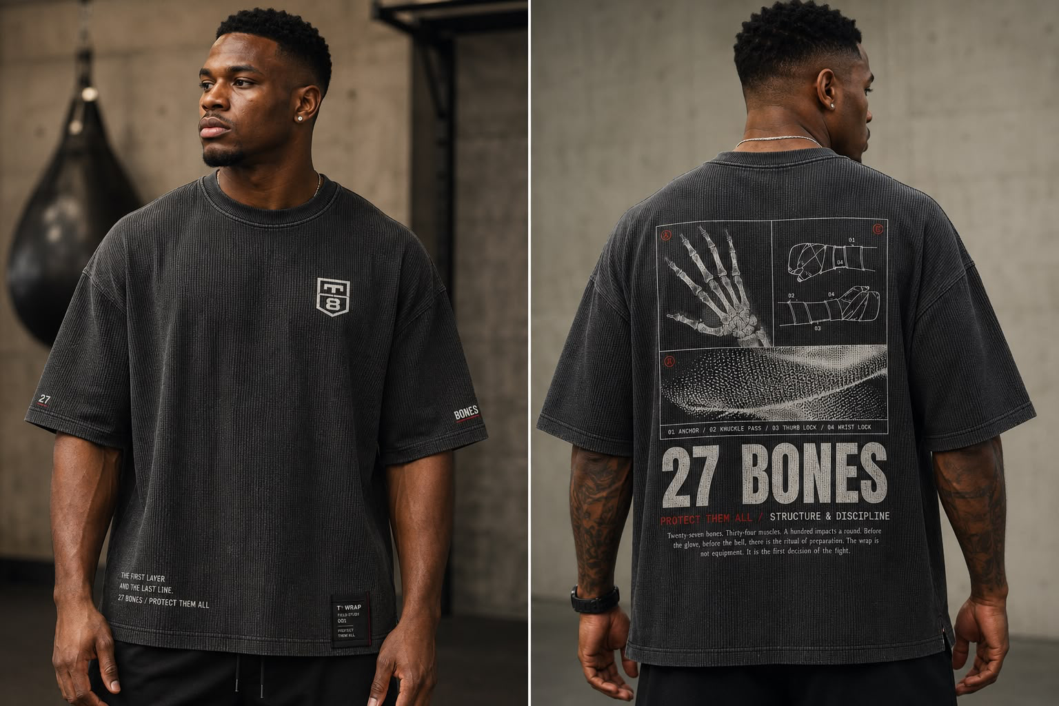 Tate Waffle Tee — Limited First 100