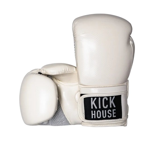 16oz Synthetic Leather Boxing Gloves Kickhouse Boxing
